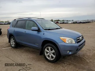 2008 Toyota RAV4 Limited with VIN JTMZK31V586015809, listed as a Copart auction lot 55069405 with 327,465 mi miles and Salvage title. Bid and sale history available at DreamBid. Image 4.