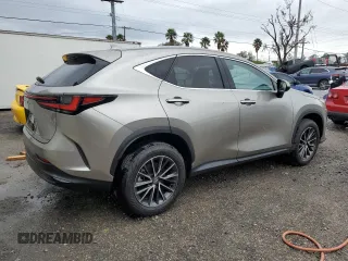 2025 Lexus NX with VIN 2T2GDCAZ6SC021165, listed as a Copart auction lot 86901944 with 165 mi miles and Non Repairable. Bid and sale history available at carsss.com. Image 3.