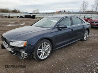 2017 Audi A8 L with VIN WAU44AFD5HN007950, listed as a Copart auction lot 51775815 with 95,633 mi miles and Salvage Title. Bid and sale history available at carsss.com. Image 1.