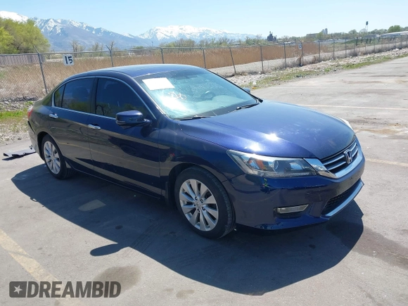 2013 Honda Accord EX z VIN 1HGCR2F78DA274017, wystawiony jako IAAI lot #42014216 z przebiegiem 168 310 mil mil oraz . Historia ofert i sprzedaży dostępna na DreamBid. Obrazek 1.