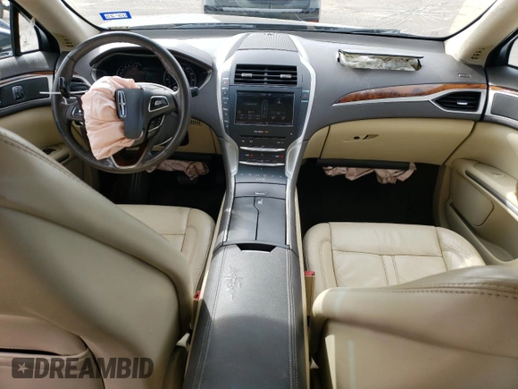 2014 Lincoln MKZ with VIN 3LN6L2G94ER804483, listed as a Copart auction lot 44437635 with 167,796 mi miles and Salvage Title. Bid and sale history available at DreamBid. Image 8.