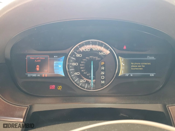 2012 Ford Edge Limited with VIN 2FMDK4KC2CBA95928, listed as a Copart auction lot 48707095 with 227,083 mi miles and Salvage Title. Bid and sale history available at carsss.com. Image 9.