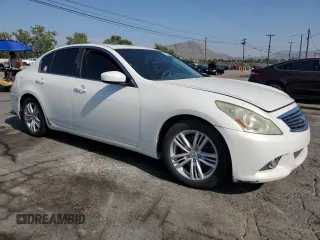 2011 Infiniti G25 Journey z VIN JN1DV6AP5BM601856, wystawiony jako Copart lot #56175945 z przebiegiem 263 344 mil mil oraz Szkoda całkowita • Salvage title. Historia ofert i sprzedaży dostępna na DreamBid. Obrazek 4.