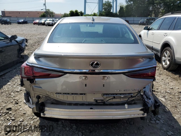 2021 Lexus ES 250 with VIN 58AD11D19MU006499, listed as a Copart auction lot 63091235 with 19,071 mi miles and Salvage title. Bid and sale history available at DreamBid. Image 6.