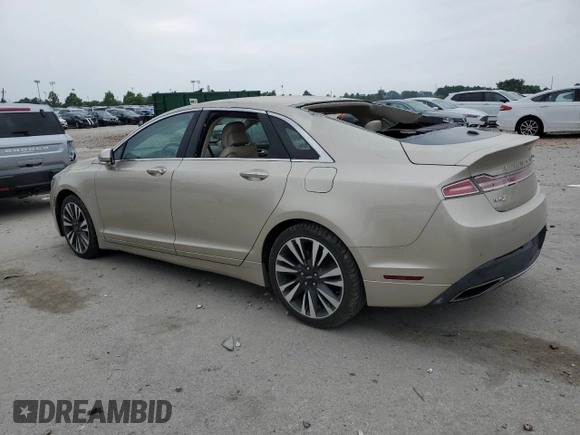 2017 Lincoln MKZ Reserve with VIN 3LN6L5E91HR643308, listed as a Copart auction lot 60479625 with 45,226 mi miles and Salvage title. Bid and sale history available at DreamBid. Image 2.