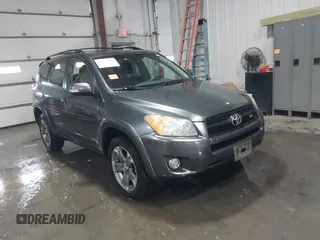 2011 Toyota RAV4 Sport with VIN JTMRK4DV1B5099996, listed as a IAAI auction lot 41237390 with 112,280 mi miles. Bid and sale history available at carsss.com. Image 1.