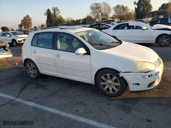 2009 Volkswagen Rabbit S with VIN WVWDB71KX9W028483, listed as a Copart auction lot 89188435 with 156,605 mi miles and Salvage Title. Bid and sale history available at carsss.com. Image 4.