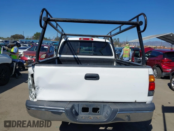 2001 Toyota Tundra SR5 with VIN 5TBRN341X1S166076, listed as a IAAI auction lot 41611961 with 177,097 mi miles and . Bid and sale history available at DreamBid. Image 16.
