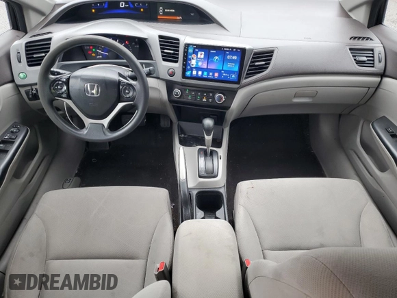 2012 Honda Civic LX z VIN 19XFB2F56CE375020, wystawiony jako Copart lot #61473855 z przebiegiem 172 476 mil mil oraz Szkoda całkowita • Salvage title. Historia ofert i sprzedaży dostępna na DreamBid. Obrazek 8.