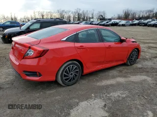 2017 Honda Civic Sedan LX with VIN 2HGFC2F57HH534766, listed as a Copart auction lot 43627195 with 102,586 mi miles and Salvage Title. Bid and sale history available at carsss.com. Image 3.