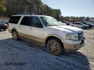 2014 Ford Expedition EL XLT with VIN 1FMJK1J55EEF36351, listed as a Copart auction lot 48054985 with 213,088 mi miles and Salvage Title. Bid and sale history available at carsss.com. Image 4.