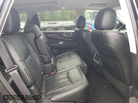 2019 Infiniti QX60 Luxe with VIN 5N1DL0MN4KC560857, listed as a Copart auction lot 52021725 with 104,013 mi miles and Salvage Title. Bid and sale history available at DreamBid. Image 11.