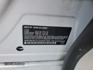 2016 BMW M6 z VIN WBS6E9C51GG437202, wystawiony jako Copart lot #71389434 z przebiegiem 80 673 mil mil oraz Szkoda całkowita • Salvage title. Historia ofert i sprzedaży dostępna na DreamBid. Obrazek 12.