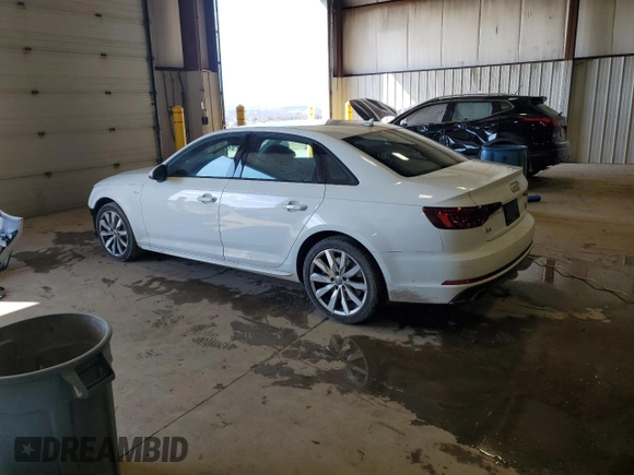 2018 Audi A4 Premium with VIN WAUDNAF4XJA096277, listed as a Copart auction lot 50214935 with 97,650 mi miles and Salvage Title. Bid and sale history available at carsss.com. Image 2.