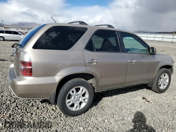 2004 Acura MDX Touring Pkg with VIN 2HNYD18644H558791, listed as a Copart auction lot 48993795 with 161,212 mi miles and Salvage Title. Bid and sale history available at carsss.com. Image 3.