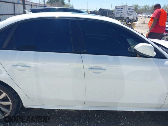 2016 Audi A4 Premium with VIN WAUAFAFLXGA012927, listed as a IAAI auction lot 41801153 with 131,660 mi miles. Bid and sale history available at carsss.com. Image 14.