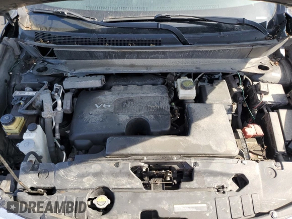 2017 Nissan Pathfinder Platinum with VIN 5N1DR2MM4HC613616, listed as a Copart auction lot 64212315 with 166,781 mi miles and Clean title. Bid and sale history available at DreamBid. Image 12.