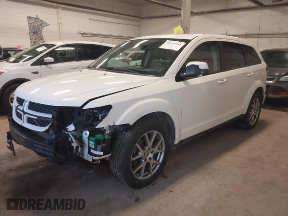 2019 Dodge Journey GT with VIN 3C4PDDEG8KT701827, listed as a IAAI auction lot 41953141 with 156,000 mi miles and . Bid and sale history available at carsss.com. Image 17.