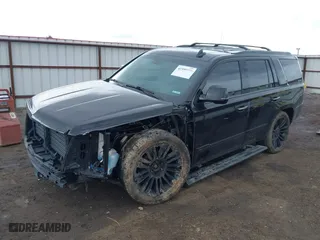 2017 Cadillac Escalade Platinum with VIN 1GYS4DKJ2HR313241, listed as a IAAI auction lot 41899875 with 108,875 mi miles. Bid and sale history available at carsss.com. Image 2.