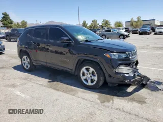 2023 Jeep Compass Sport z VIN 3C4NJDAN7PT538650, wystawiony jako Copart lot #60293965 z przebiegiem 57 586 mil mil oraz Szkoda całkowita • Salvage title. Historia ofert i sprzedaży dostępna na DreamBid. Obrazek 4.