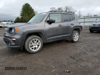 2019 Jeep Renegade Latitude z VIN ZACNJBBB8KPK62954, wystawiony jako Copart lot #51534165 z przebiegiem 103 058 mil mil oraz Szkoda całkowita • Salvage title. Historia ofert i sprzedaży dostępna na DreamBid. Obrazek 1.