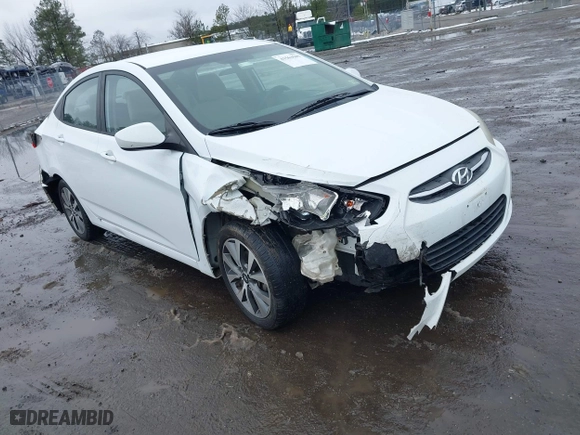2017 Hyundai Accent SE with VIN KMHCT4AE0HU225010, listed as a IAAI auction lot 41563585 with 77,949 mi miles. Bid and sale history available at carsss.com. Image 1.
