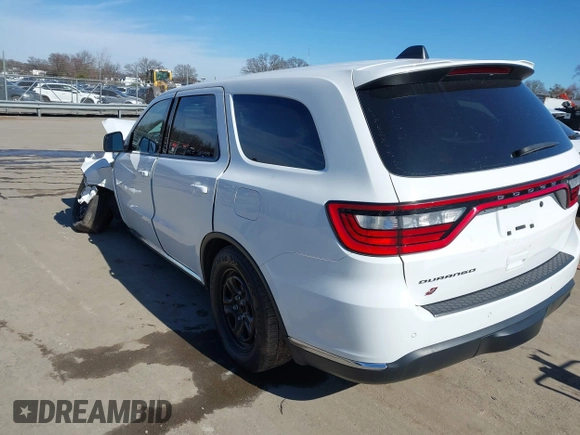 2023 Dodge Durango Pursuit with VIN 1C4RDJFG7PC579597, listed as a IAAI auction lot 41584118 with Not provided miles and . Bid and sale history available at DreamBid. Image 3.