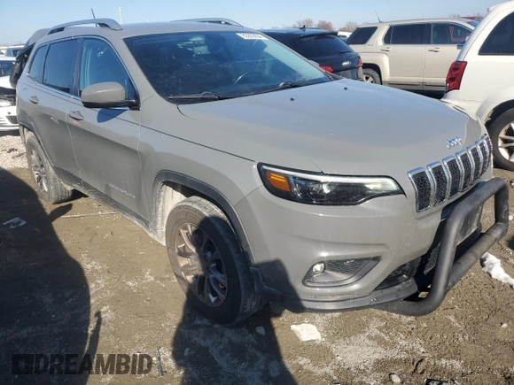2020 Jeep Cherokee Altitude with VIN 1C4PJMLB5LD579435, listed as a Copart auction lot 82205934 with 53,648 mi miles and Salvage Title. Bid and sale history available at carsss.com. Image 4.