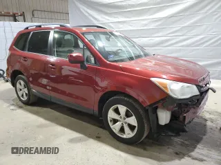 2015 Subaru Forester Premium with VIN JF2SJADC0FH458844, listed as a Copart auction lot 50400425 with 129,643 mi miles and Salvage Title. Bid and sale history available at DreamBid. Image 4.
