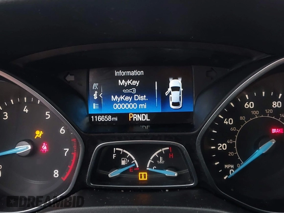 2018 Ford Focus S with VIN 1FADP3E23JL212714, listed as a IAAI auction lot 41895883 with 116,658 mi miles. Bid and sale history available at carsss.com. Image 16.