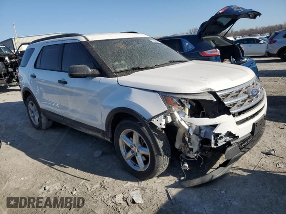 2018 Ford Explorer with VIN 1FM5K7B88JGA58955, listed as a Copart auction lot 47284535 with 107,971 mi miles and Salvage title. Bid and sale history available at DreamBid. Image 4.