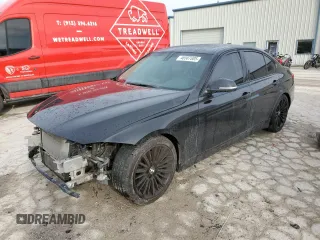 2012 BMW 3 Series 328i with VIN WBA3A5C55CF257376, listed as a Copart auction lot 46587005 with 157,965 mi miles and Salvage Title. Bid and sale history available at carsss.com. Image 1.