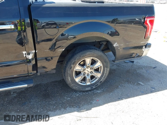 2017 Ford F-150 XL with VIN 1FTEW1CP3HKD06967, listed as a IAAI auction lot 41776230 with 165,388 mi miles. Bid and sale history available at carsss.com. Image 6.