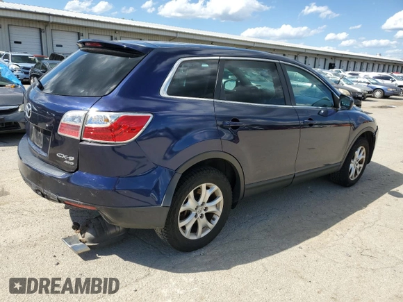 2012 Mazda CX-9 Sport with VIN JM3TB3BV8C0360906, listed as a Copart auction lot 57524154 with 89,662 mi miles and Salvage Title. Bid and sale history available at DreamBid. Image 3.