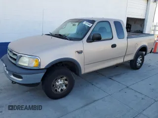 1998 Ford F-250 with VIN 1FTPX28L1WKC07787, listed as a Copart auction lot 75915464 with 199,543 mi miles and Clean title. Bid and sale history available at DreamBid. Image 1.