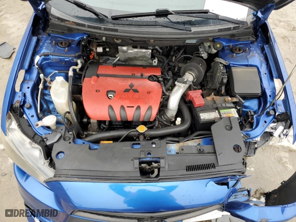 2012 Mitsubishi Lancer ES with VIN JA32U2FU8CU030121, listed as a Copart auction lot 44620795 with 0 miles and Salvage Title. Bid and sale history available at carsss.com. Image 11.