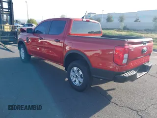 2024 Ford Ranger XL with VIN 1FTER4BH0RLE71938, listed as a IAAI auction lot 41763400 with 397 mi miles. Bid and sale history available at carsss.com. Image 3.