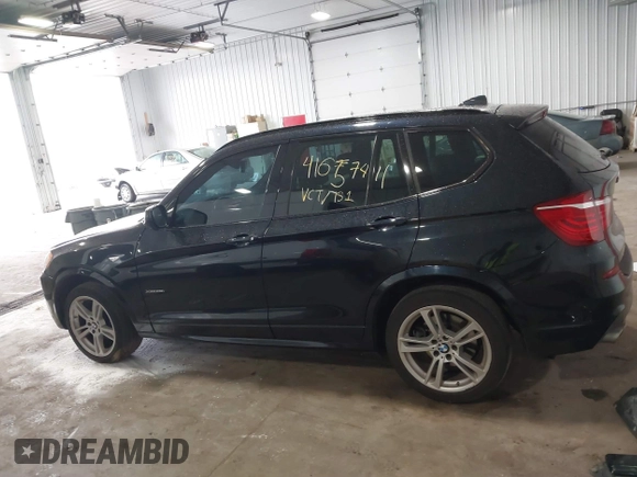 2014 BMW X3 xDrive28i z VIN 5UXWX9C55E0D32378, wystawiony jako IAAI lot #41657411 z przebiegiem 133 156 mil mil oraz . Historia ofert i sprzedaży dostępna na DreamBid. Obrazek 14.