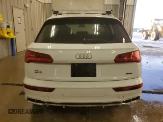 2020 Audi Q5 Premium Plus with VIN WA1E2AFY2L2080987, listed as a Copart auction lot 89344955 with 55,463 mi miles and Salvage title. Bid and sale history available at DreamBid. Image 6.