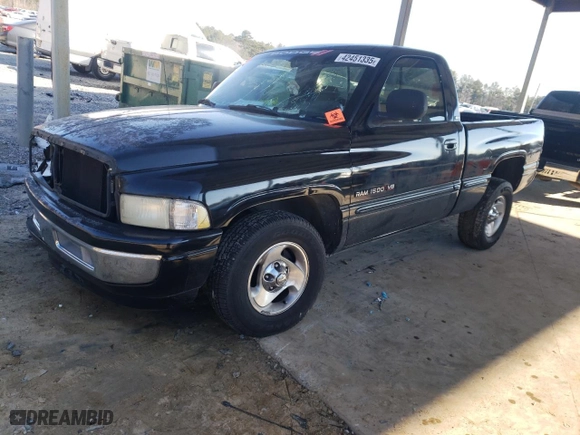 1999 Dodge Ram 1500 with VIN 3B7HC16Y4XM500716, listed as a Copart auction lot 42451335 with 250,041 mi miles and Salvage Title. Bid and sale history available at carsss.com. Image 1.