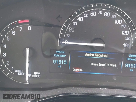 2018 Cadillac XT5 Premium Luxury FWD with VIN 1GYKNERS4JZ198830, listed as a IAAI auction lot 41887088 with 91,515 mi miles. Bid and sale history available at carsss.com. Image 7.