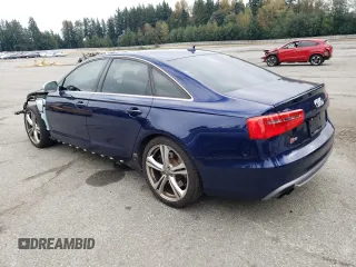 2013 Audi S6 Prestige with VIN WAUJ2AFC9DN060290, listed as a Copart auction lot 71728954 with 112,107 mi miles and Salvage Title. Bid and sale history available at carsss.com. Image 2.