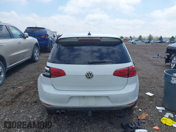2016 Volkswagen Golf TSI S z VIN 3VW217AUXGM015805, wystawiony jako IAAI lot #42183579 z przebiegiem 143 061 mil mil oraz . Historia ofert i sprzedaży dostępna na DreamBid. Obrazek 15.