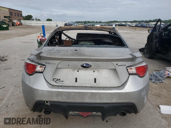 2014 Subaru BRZ Limited with VIN JF1ZCAC17E9600922, listed as a Copart auction lot 58098825 with Not provided miles and Salvage title. Bid and sale history available at DreamBid. Image 6.