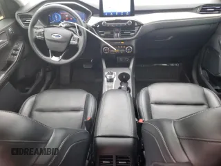 2021 Ford Escape SEL with VIN 1FMCU9H68MUB09069, listed as a Copart auction lot 58760215 with 27,694 mi miles and Salvage title. Bid and sale history available at DreamBid. Image 8.