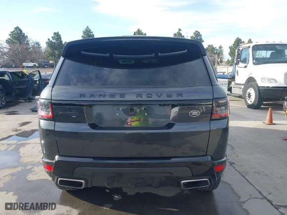 2020 Land Rover Range Rover Sport HST with VIN SALWS2RU5LA748904, listed as a IAAI auction lot 41680048 with 48,961 mi miles. Bid and sale history available at carsss.com. Image 17.