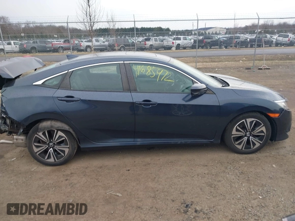 2017 Honda Civic Sedan EX-T with VIN 19XFC1F32HE203533, listed as a IAAI auction lot 41685972 with 93,985 mi miles. Bid and sale history available at carsss.com. Image 13.