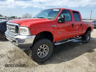 2004 Ford Super Duty F-250 XL with VIN 1FTNW21P34EC97785, listed as a Copart auction lot 45557775 with 188,935 mi miles and Salvage Title. Bid and sale history available at carsss.com. Image 1.