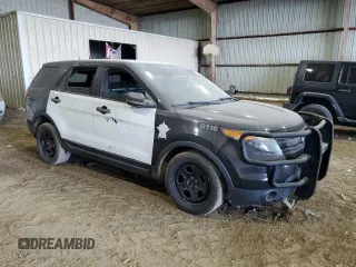 2014 Ford Utility Police Interceptor with VIN 1FM5K8AR9EGC50116, listed as a Copart auction lot 71895094 with 182,344 mi miles and Clean Title. Bid and sale history available at carsss.com. Image 4.