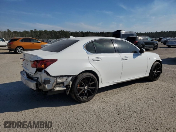 2015 Lexus GS 350 with VIN JTHCE1BL7FA004771, listed as a Copart auction lot 46161155 with 152,251 mi miles and Clean Title. Bid and sale history available at carsss.com. Image 3.